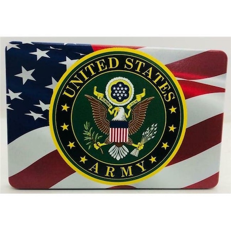 Hmc HMC HMC-TH-AMERFLGARMY-4x6-UV 4 x 6 in. American Army Flag UV Resitant Trailer Hitch Cover HMC-TH-AMERFLGARMY-4x6-UV